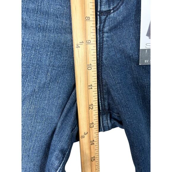 Sofia Jeans by Sofia Vergara Womens Size 18 Melisa High Rise Flare Blue Wide Leg - Picture 13 of 16